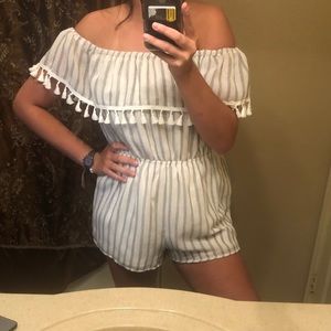 WORN ONCE Altar’d State Off the shoulder romper